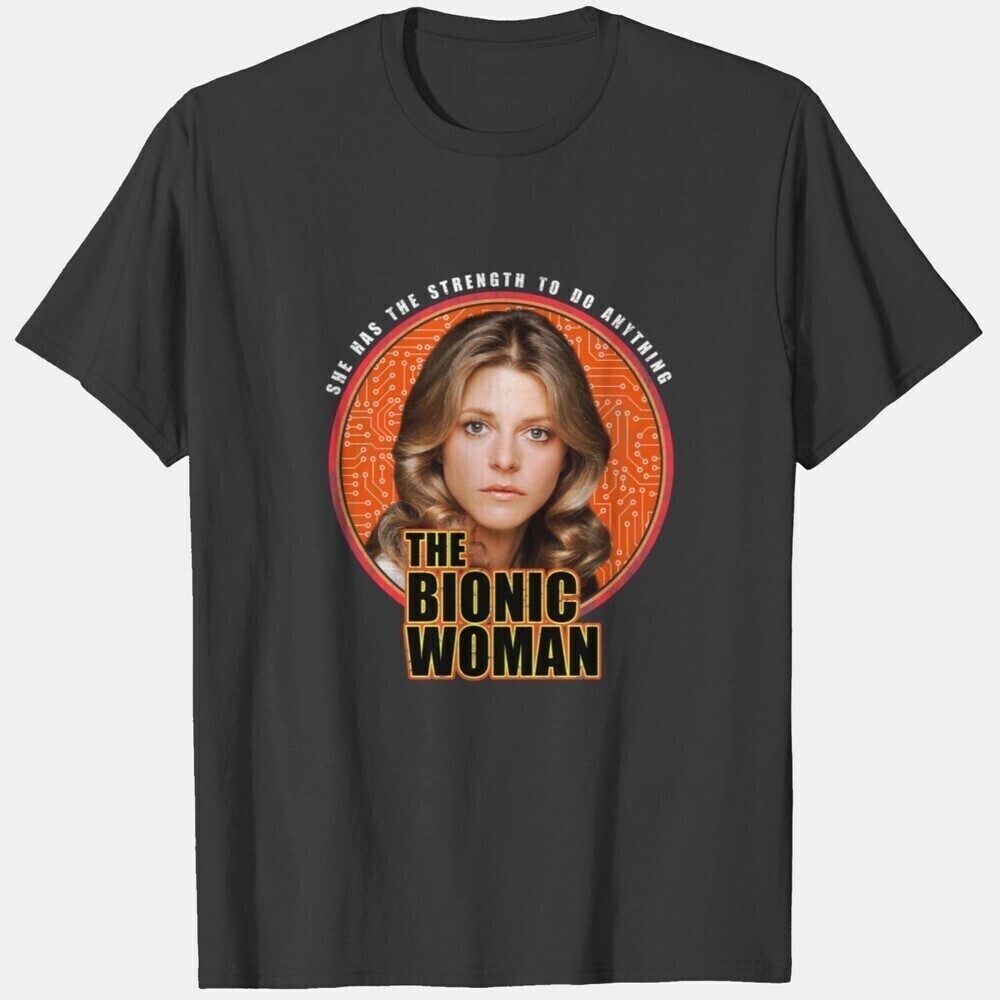 The Bionic Woman Active Retro Classic TV Show Graphic Fan Unisex T-Shirt